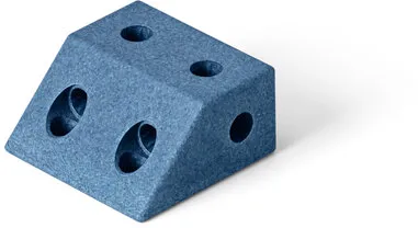 Block Angle Deep Blue