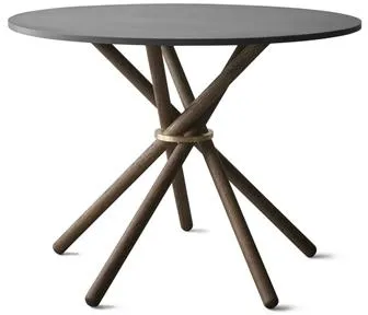 Eberhart Hector 105 Spisebord Mørk Betong/Mørk Eik